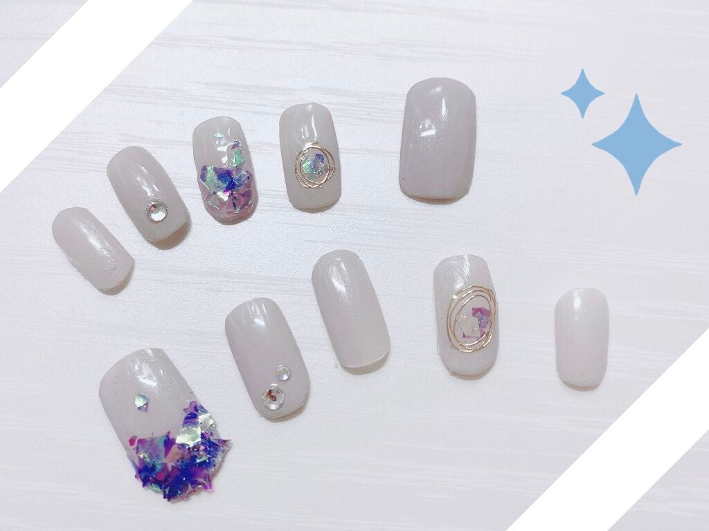 デコレーションネイルパーツ/DAISO/ネイルチップ・パーツを使ったクチコミ(1枚目)