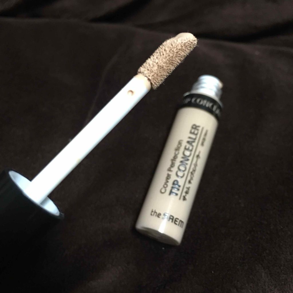 カバーパーフェクション チップコンシーラー/the SAEM/リキッドコンシーラーを使ったクチコミ(3枚目)