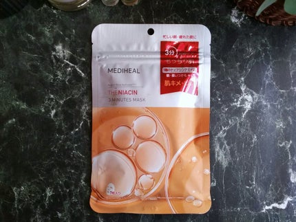 THE ナイアシン 3ミニッツマスク/MEDIHEAL/シートマスク・パックを使ったクチコミ(1枚目)
