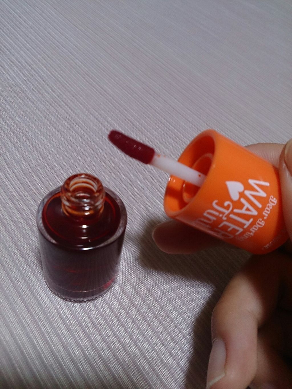 ウォーターティント/ETUDE/リップグロスを使ったクチコミ(2枚目)