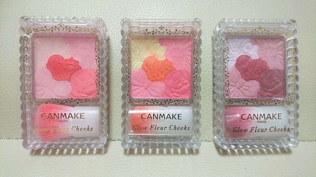 グロウフルールチークス/キャンメイク/パウダーチークを使ったクチコミ(1枚目)