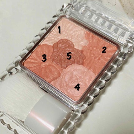 グロウフルールチークス/キャンメイク/パウダーチークを使ったクチコミ(2枚目)