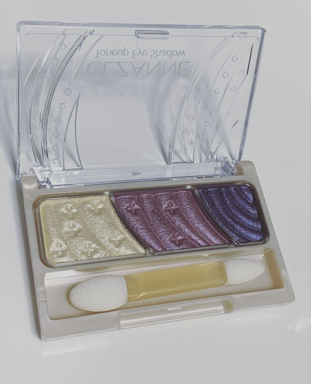 トーンアップアイシャドウ/CEZANNE/アイシャドウパレットを使ったクチコミ（1枚目）