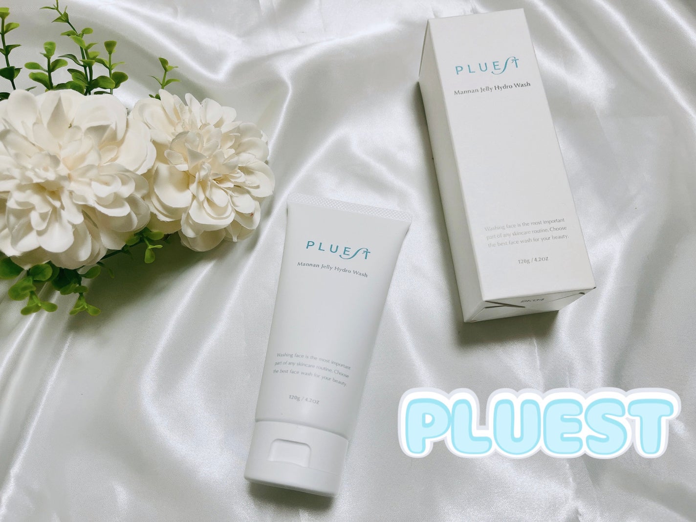 マンナンジェリーハイドロウォッシュ/PLUEST/洗顔料を使ったクチコミ(1枚目)