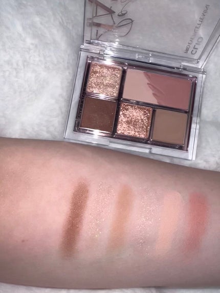 プロ アイパレット ミニ/CLIO/アイシャドウパレットを使ったクチコミ(4枚目)