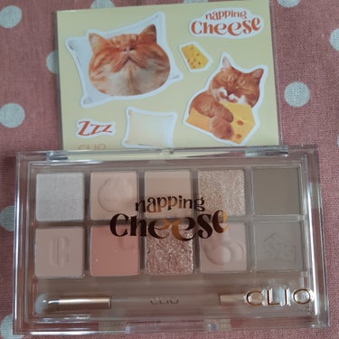 プロ アイ パレット 19 NAPPING CHEESE/CLIO/アイシャドウパレットを使ったクチコミ（2枚目）