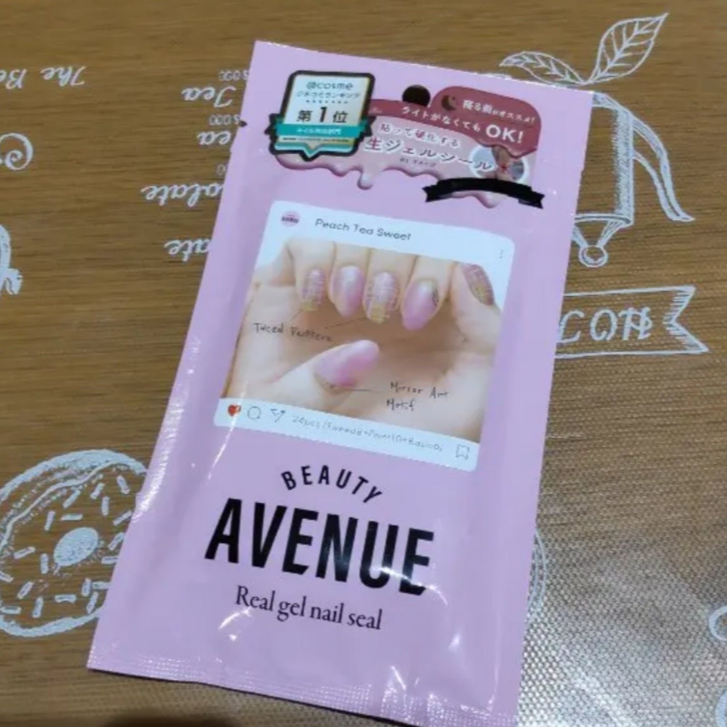 リアルジェルネイルシール/BEAUTY AVENUE/ネイルシールを使ったクチコミ(3枚目)