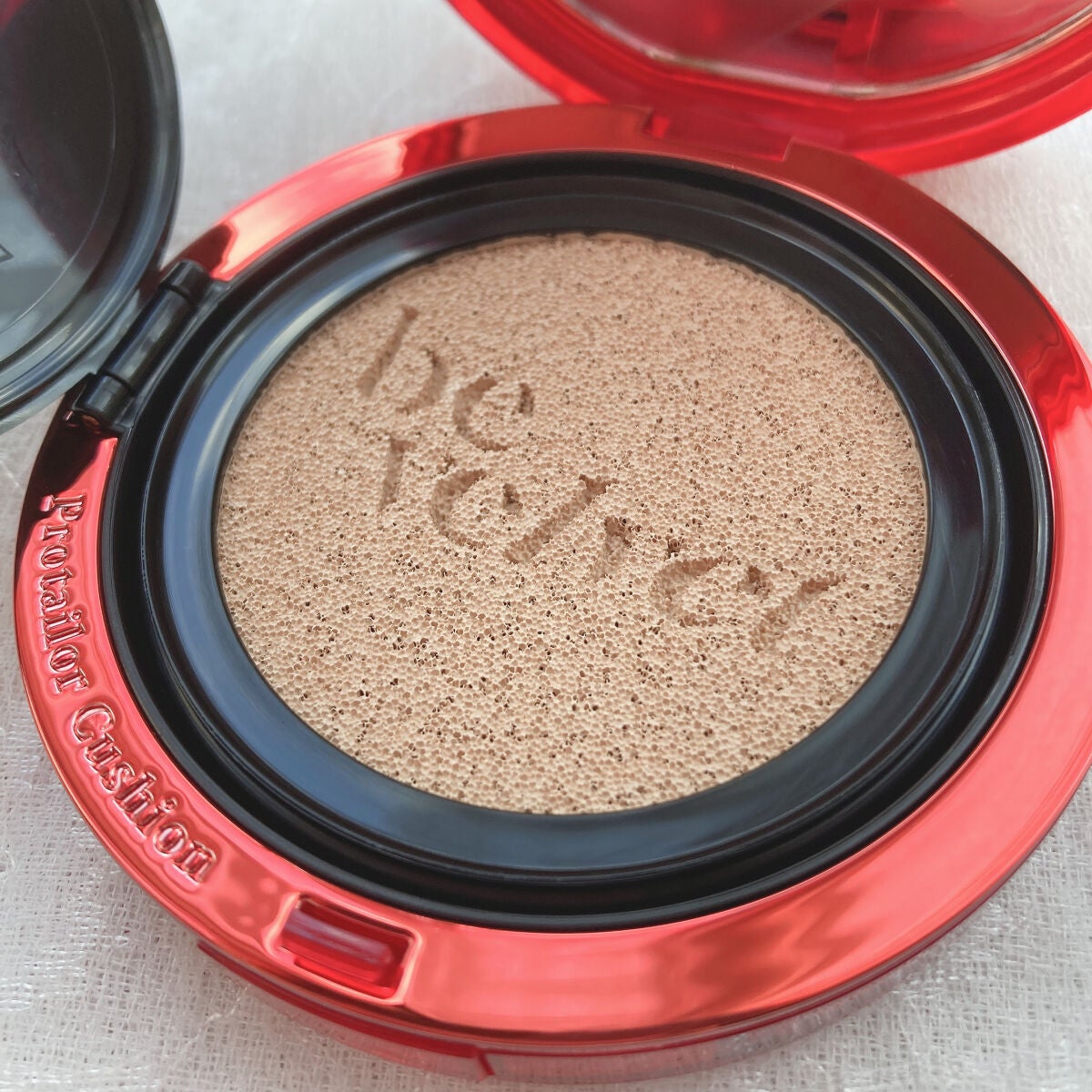 プロテーラービーベルベットカバークッション/espoir/クッションファンデーションを使ったクチコミ(4枚目)