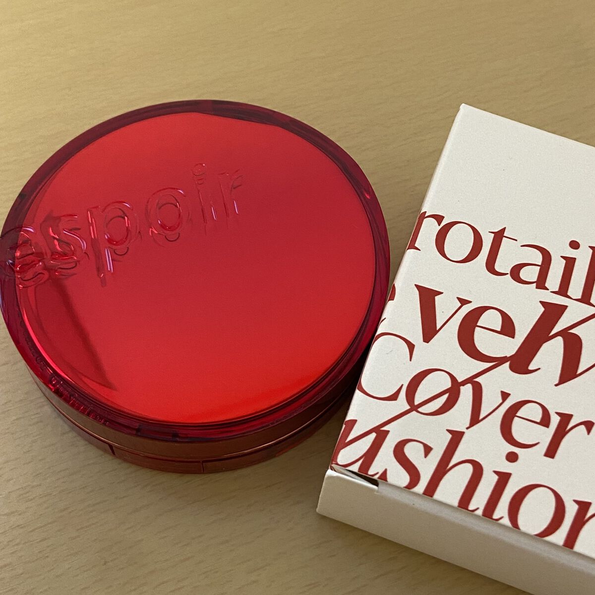 プロテーラービーベルベットカバークッション/espoir/クッションファンデーションを使ったクチコミ（1枚目）