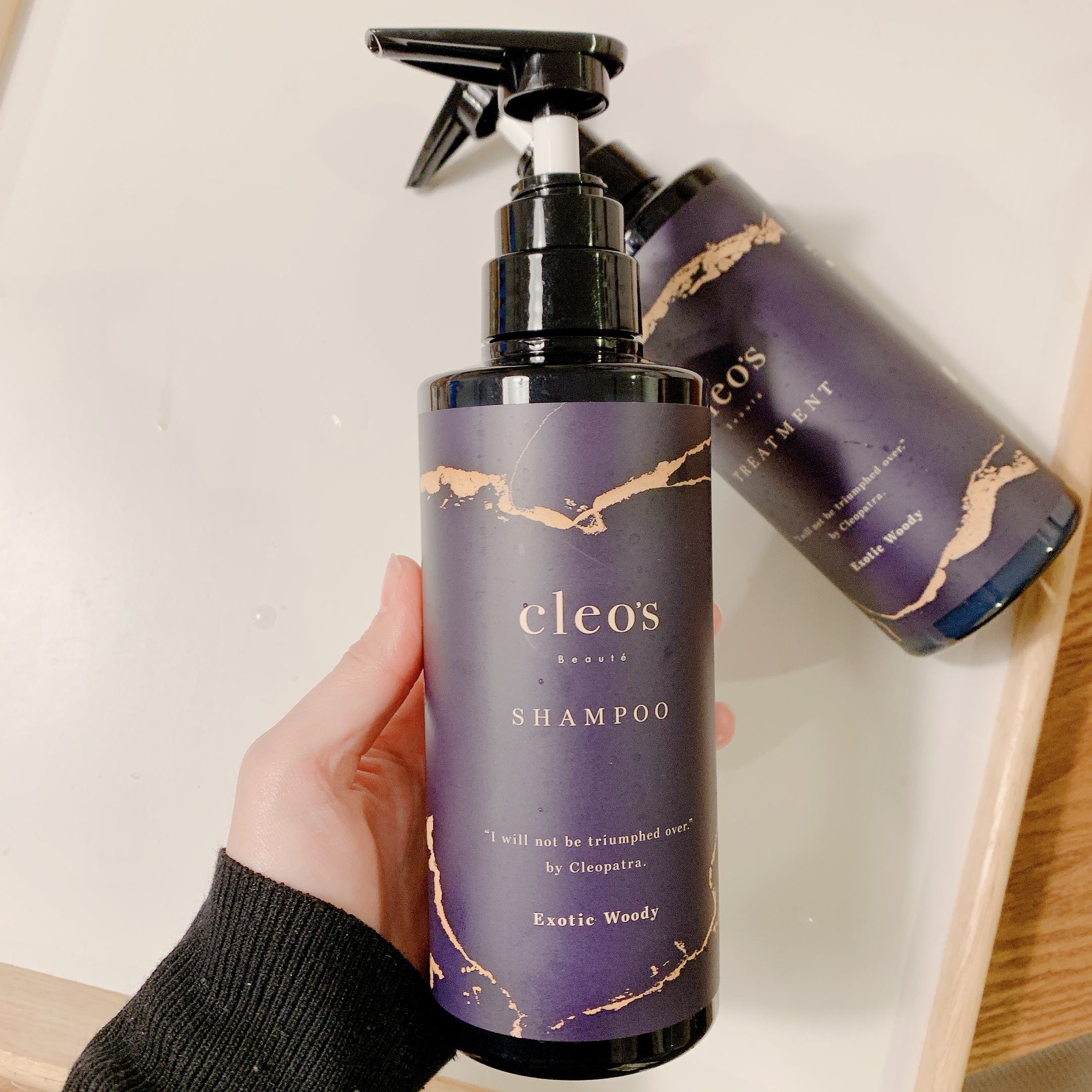 エクストラモイストシャンプー＆リペアトリートメント/Cleo's Beauté/市販シャンプーを使ったクチコミ（2枚目）