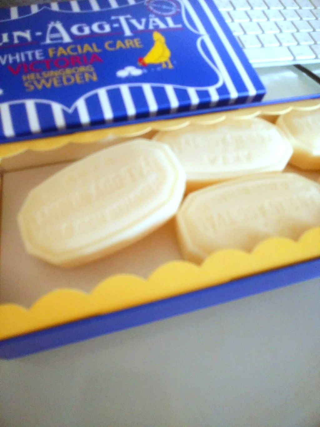 ニューエッグパックソープ/Victoria/洗顔石鹸を使ったクチコミ(1枚目)