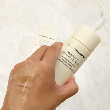 トリートメント クレンジング ミルク/COVERMARK/ミルククレンジングを使ったクチコミ(7枚目)