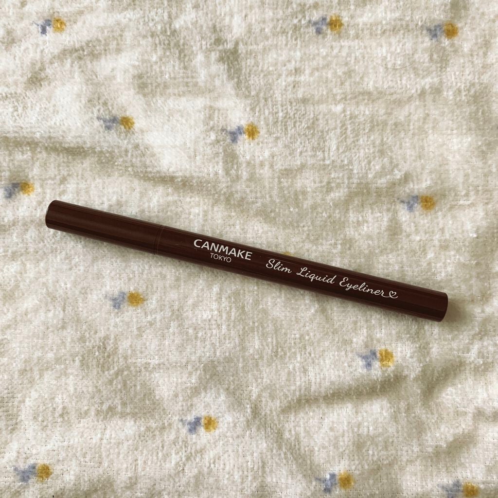スリムリキッドアイライナー/キャンメイク/リキッドアイライナーを使ったクチコミ(1枚目)