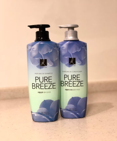 Perfume PURE BREEZE シャンプー／コンディショナー シャンプー 600ml/Elastine(韓国)/シャンプー・コンディショナーを使ったクチコミ（1枚目）