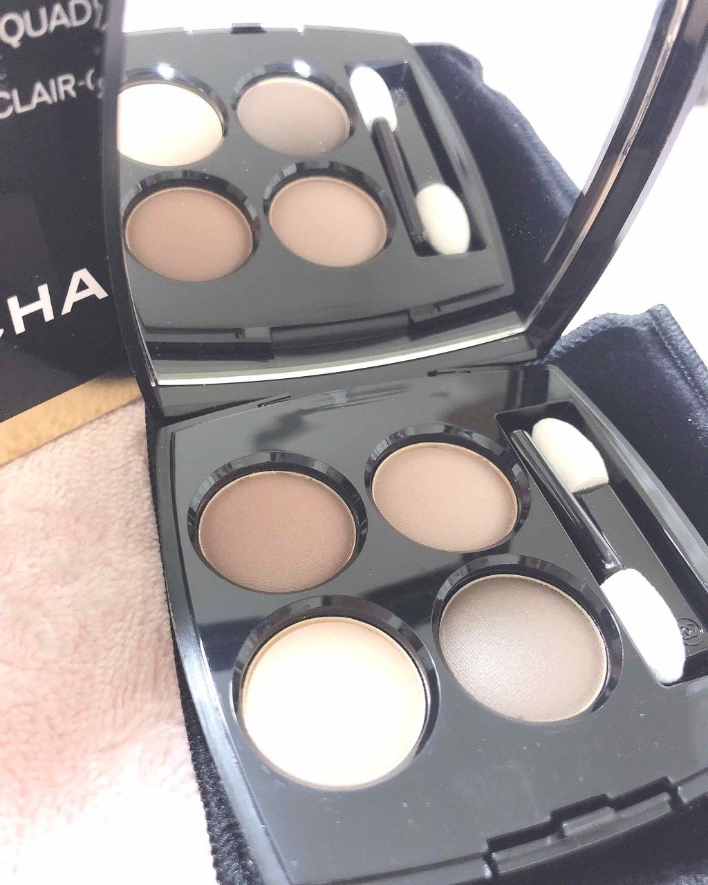 レ キャトル オンブル/CHANEL/アイシャドウパレットを使ったクチコミ(1枚目)