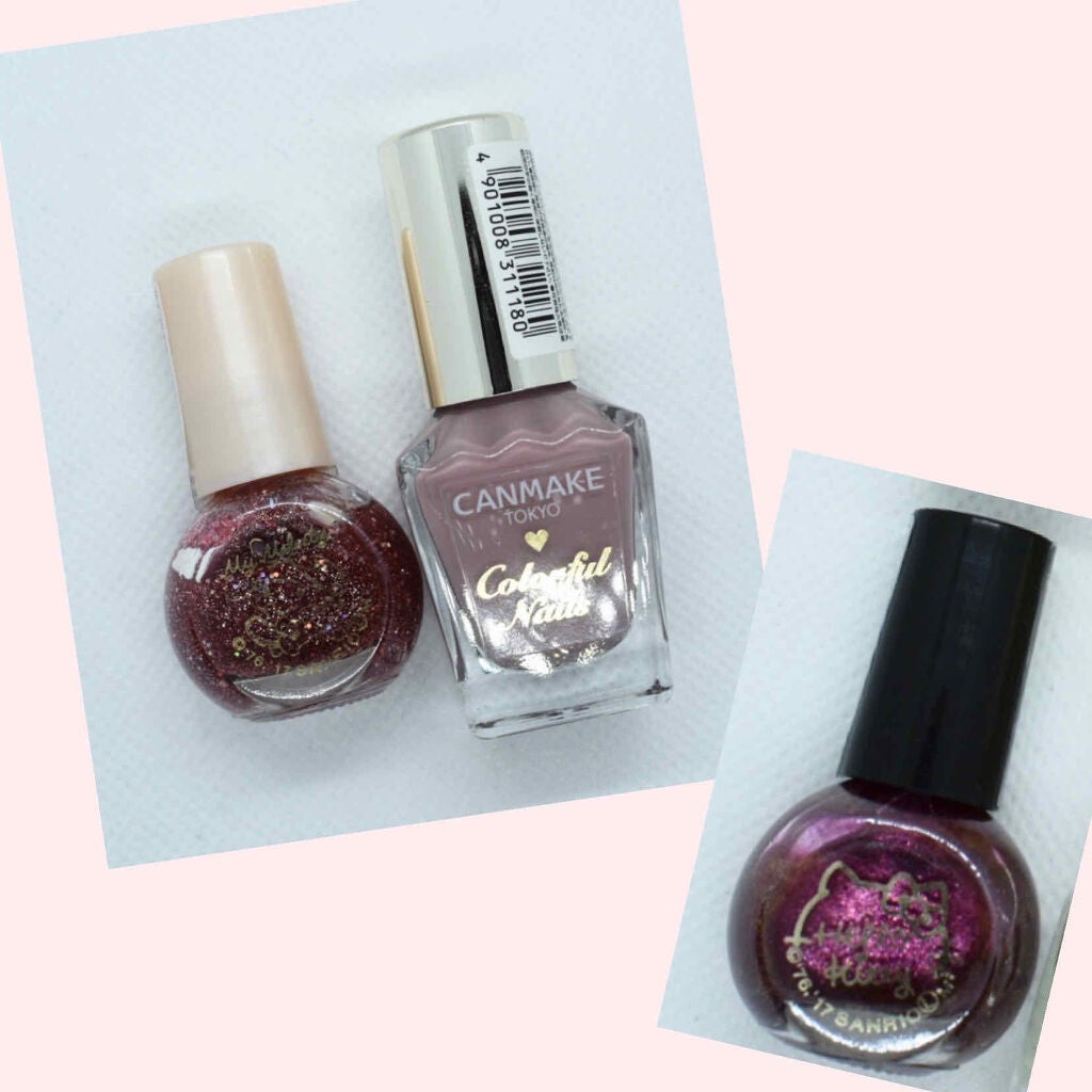 カラフルネイルズ/キャンメイク/マニキュアを使ったクチコミ(2枚目)