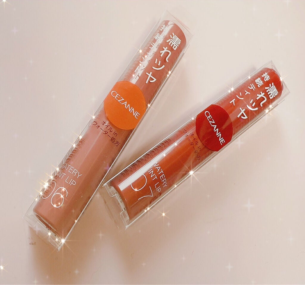 ウォータリーティントリップ/CEZANNE/リップティントを使ったクチコミ(2枚目)