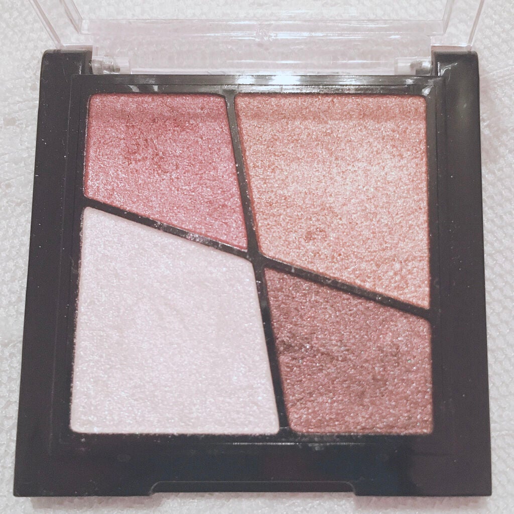UR GLAM VELVET EYE COLOR PALETTE/U R GLAM/アイシャドウパレットを使ったクチコミ(4枚目)