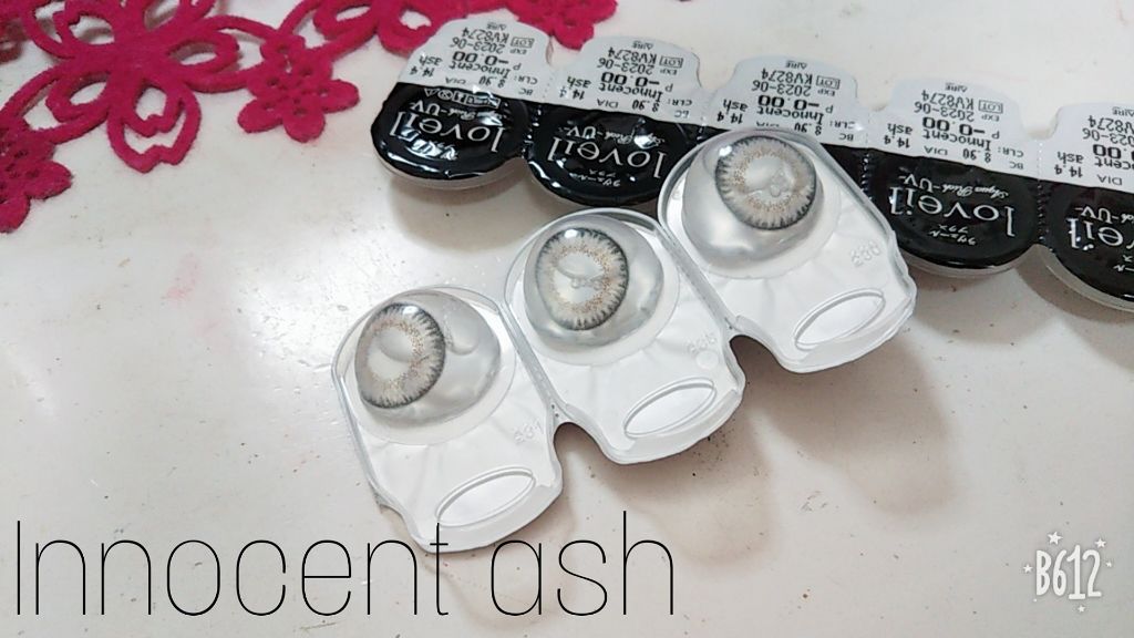 loveil 1day  Innocent ash/loveil/ワンデー（１DAY）カラコンを使ったクチコミ（1枚目）