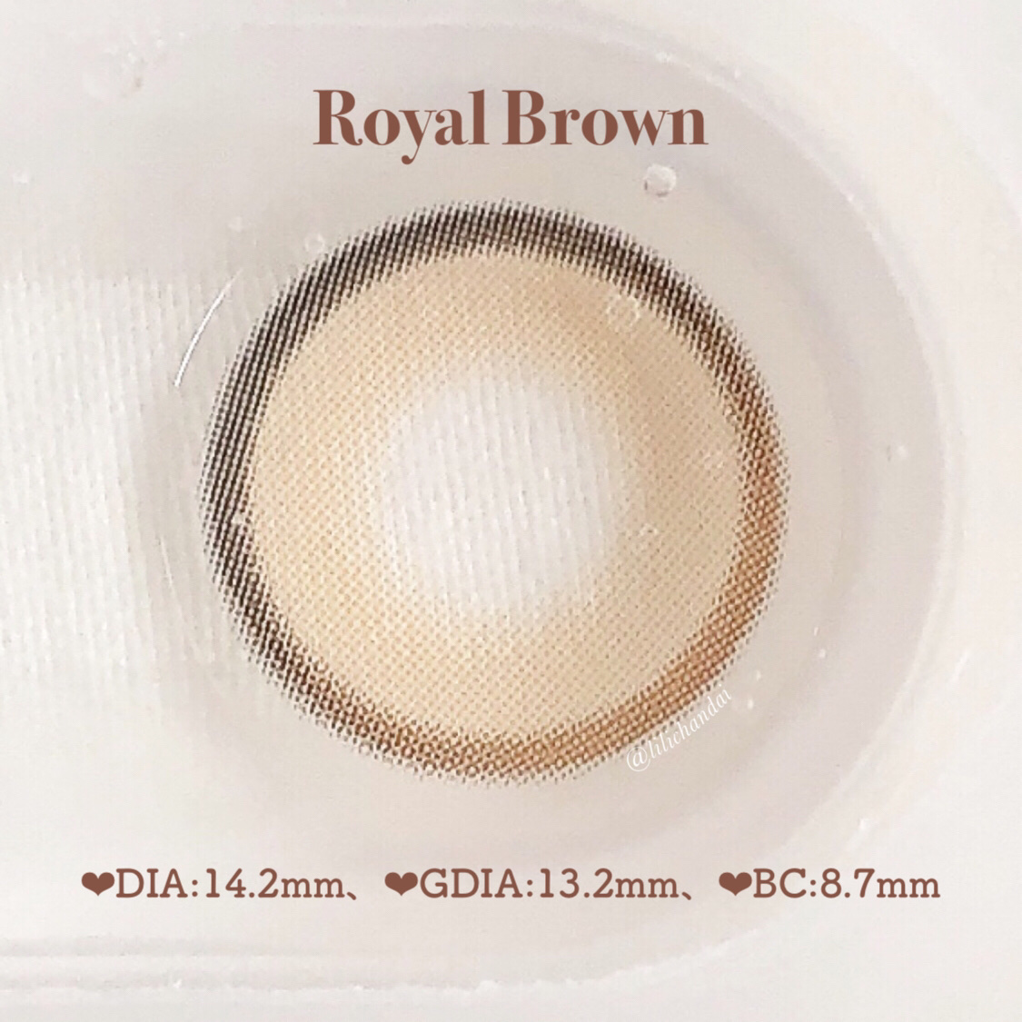 蜜のレンズ ORIANA FITのクチコミ「𝙾𝚁𝙸𝙰𝙽𝙰 𝙵𝙸𝚃 『ロイヤルブラウン』


#カラコンレポ 👀



﹏﹏﹏﹏﹏﹏﹏﹏﹏﹏.....」（3枚目）