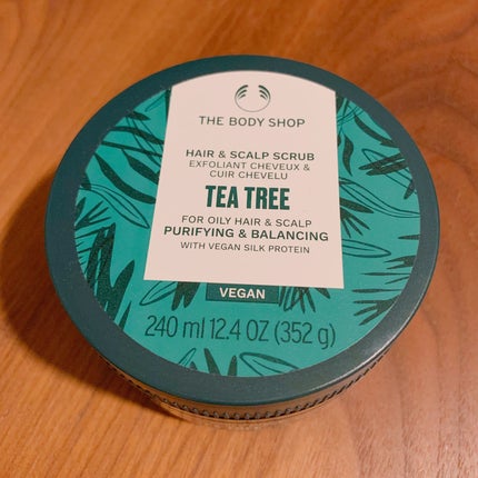 ティーツリー クリア&バランシング ヘアスクラブ/THE BODY SHOP/市販シャンプーを使ったクチコミ(1枚目)