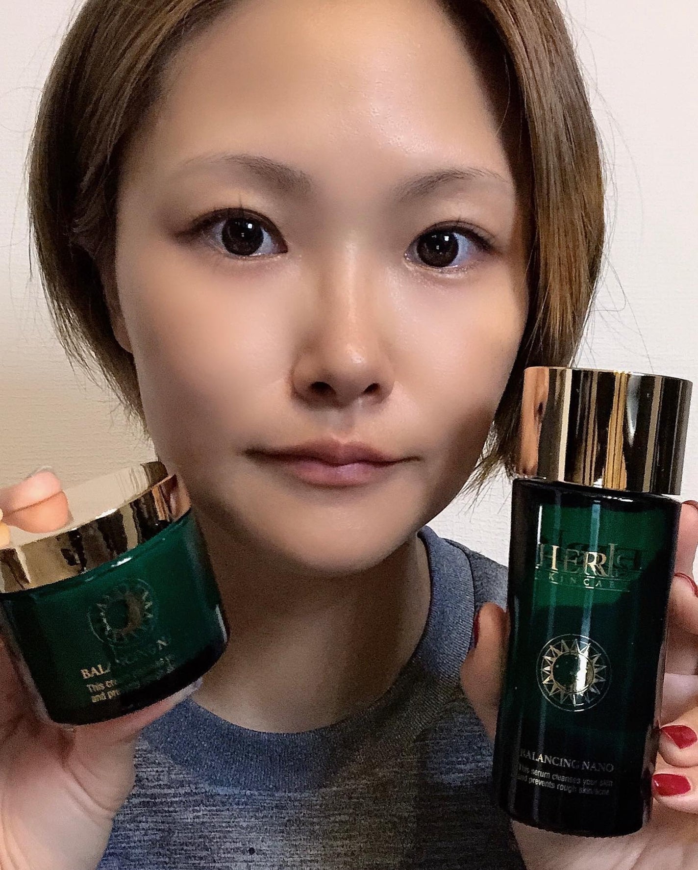 バランシングナノセラム/ハーリス/美容液を使ったクチコミ(9枚目)