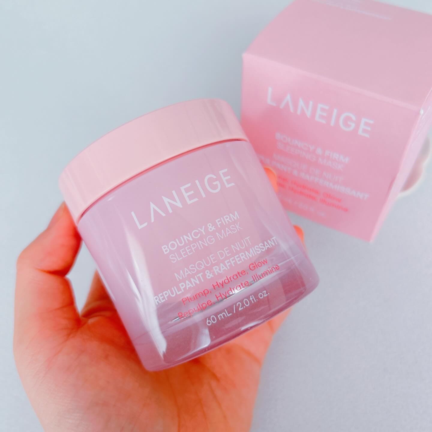 バウンシースリーピングマスク/LANEIGE/フェイスクリームを使ったクチコミ（2枚目）
