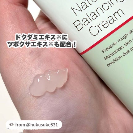 ナチュラルバランシングクリーム/CEZANNE/フェイスクリームを使ったクチコミ(3枚目)