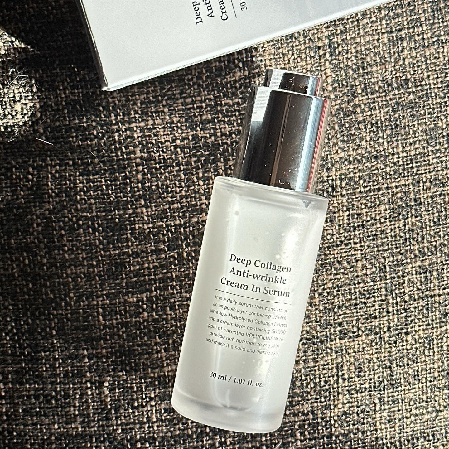 ディープコラーゲンアンチリンクルクリームインセラム/SUNGBOON EDITOR（成分エディター）/美容液を使ったクチコミ（1枚目）