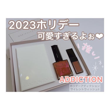 ホリデー アディクション　サイレント ウィッシュⅡ /ADDICTION/メイクアップキットを使ったクチコミ（1枚目）