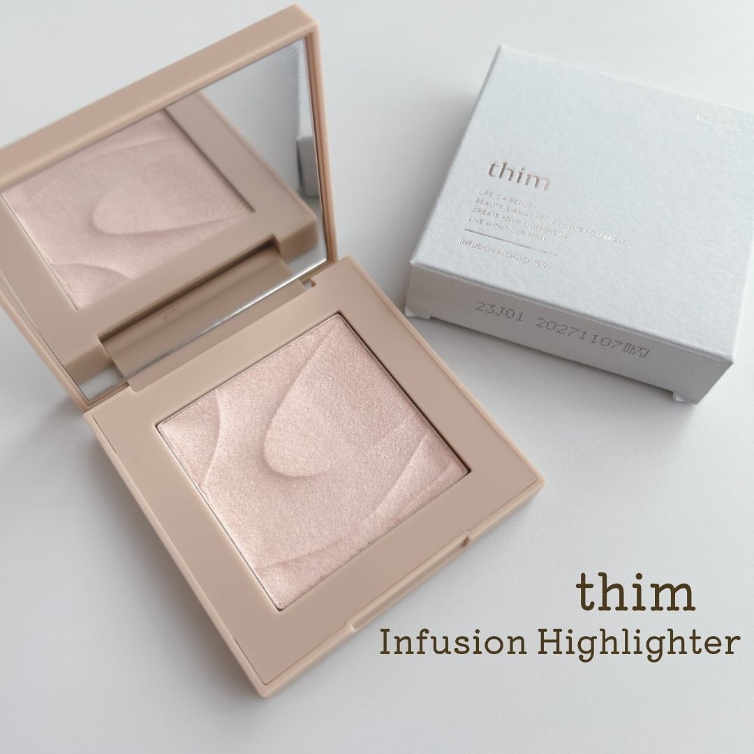 インフュージョンハイライター/thim/パウダーハイライトを使ったクチコミ(1枚目)