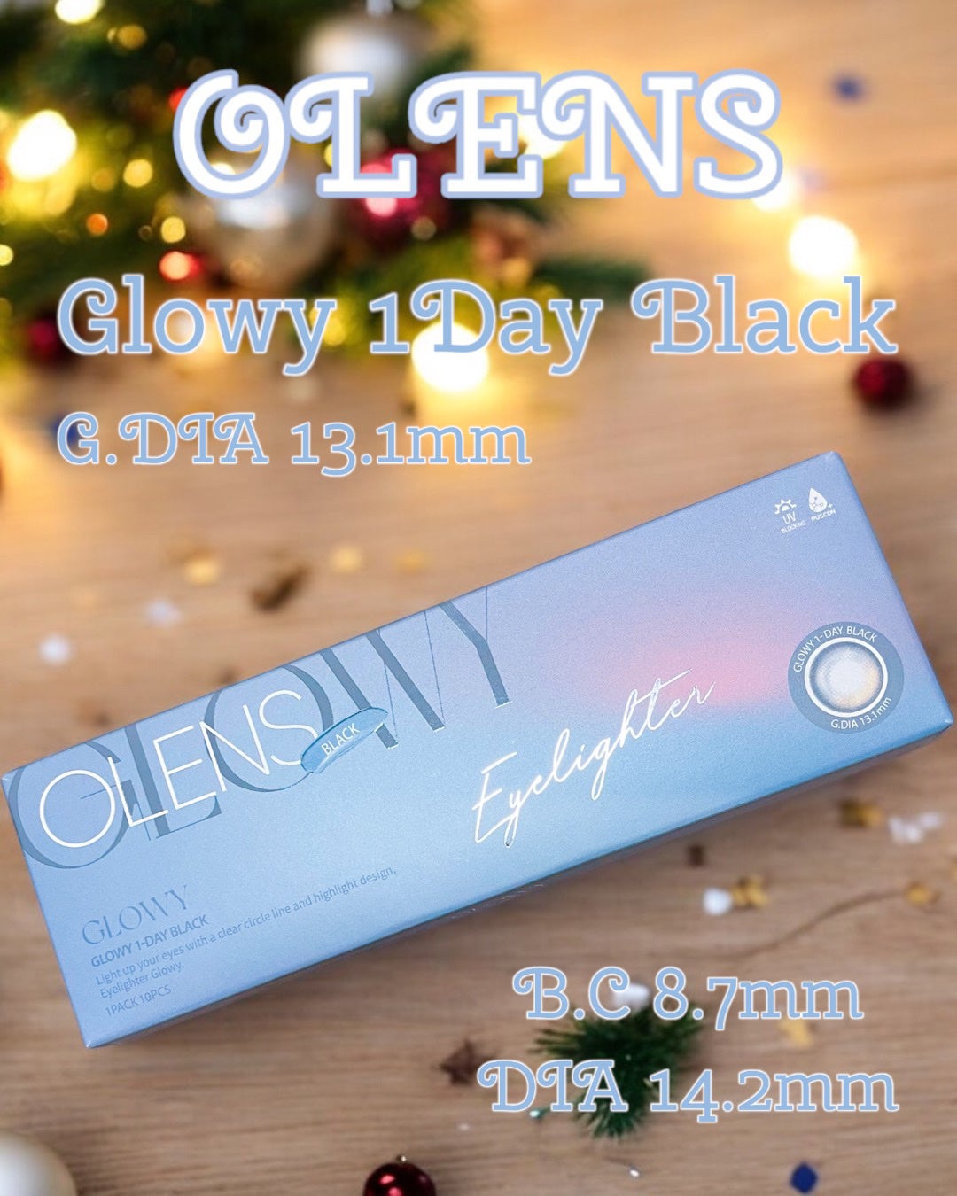 Glowy 1day/OLENS/ワンデー(1DAY)カラコンを使ったクチコミ(1枚目)