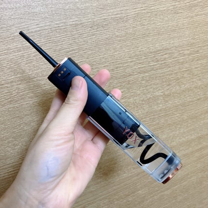 もふるん on LIPS 「YOXウォーターフロッサーを使いました。カラーはブラックを使い..」(5枚目)