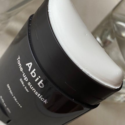 トーンアップ サンスティック シルキーバー/Abib /日焼け止め・UVケアを使ったクチコミ(3枚目)