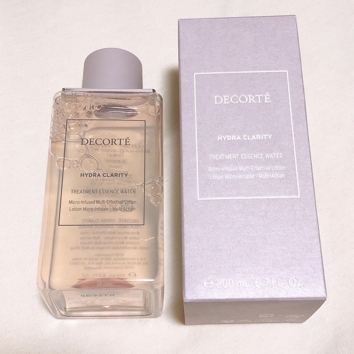 イドラクラリティ 薬用 トリートメント エッセンス ウォーター/DECORTÉ/化粧水を使ったクチコミ(5枚目)