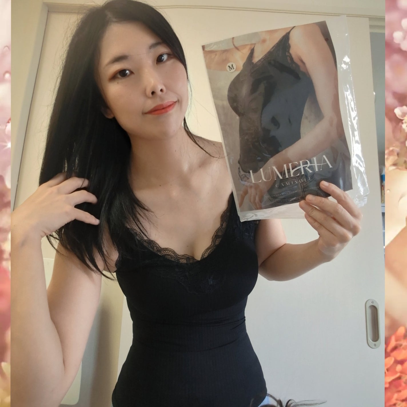 真紅 on LIPS 「【Lumeria】様のキャミソールを商品提供して頂きました。『..」(1枚目)
