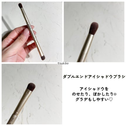 SIXPLUS 携帯用 メイクブラシ5本セット Playシリーズ/SIXPLUS/メイクブラシを使ったクチコミ(7枚目)