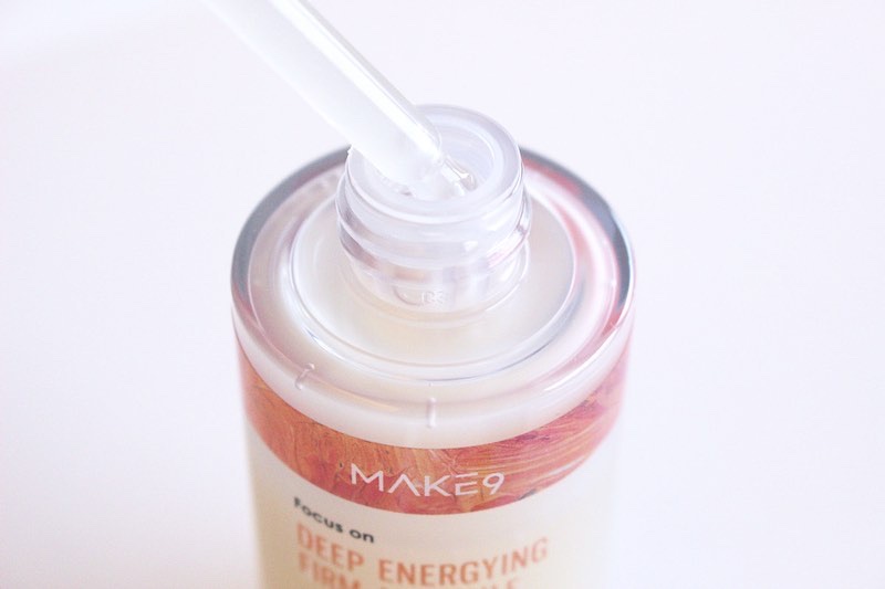 ディープ エナジー ファーミングアンプル/MAKE9/美容液を使ったクチコミ（3枚目）