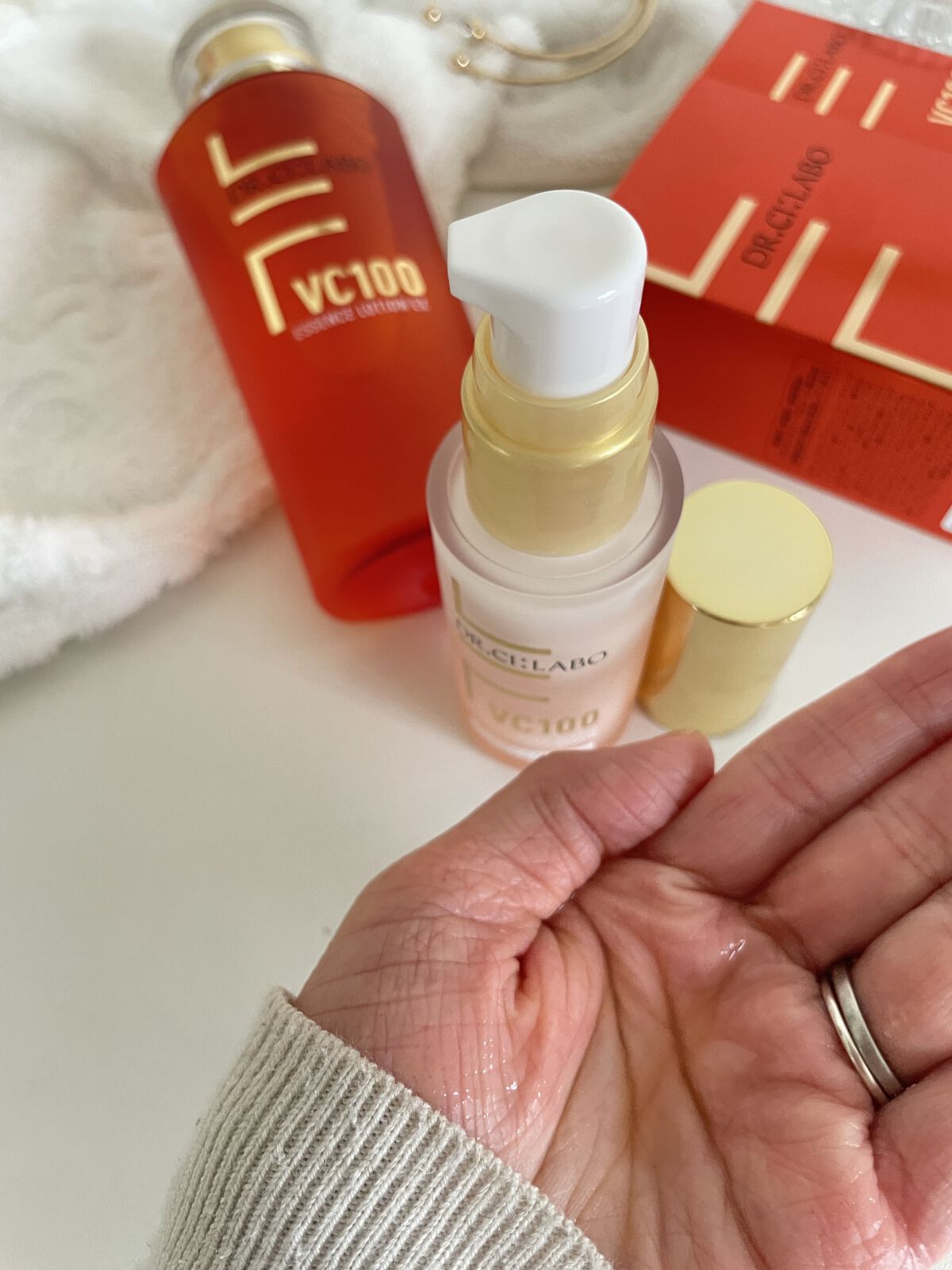 VC100エッセンスローション EX/ドクターシーラボⓇ/化粧水を使ったクチコミ（3枚目）