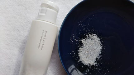 洗う米ぬかパウダー/米一途/洗顔パウダーを使ったクチコミ(2枚目)
