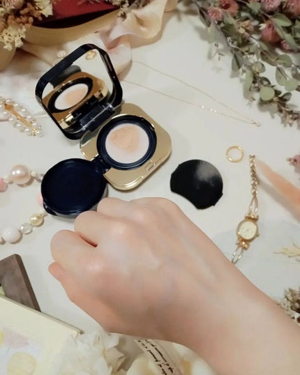 タンクッションエクラ/クレ・ド・ポー ボーテ/クッションファンデーションを使ったクチコミ(4枚目)