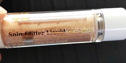 スピングリッターリキッドアイグロー/AMIOK/グリッターを使ったクチコミ(1枚目)