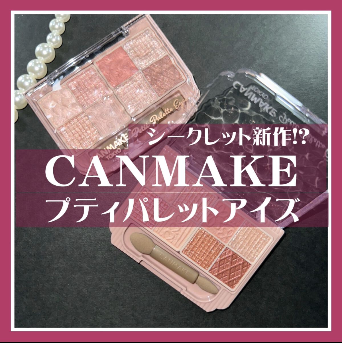 プティパレットアイズ/キャンメイク/パウダーアイシャドウを使ったクチコミ（1枚目）