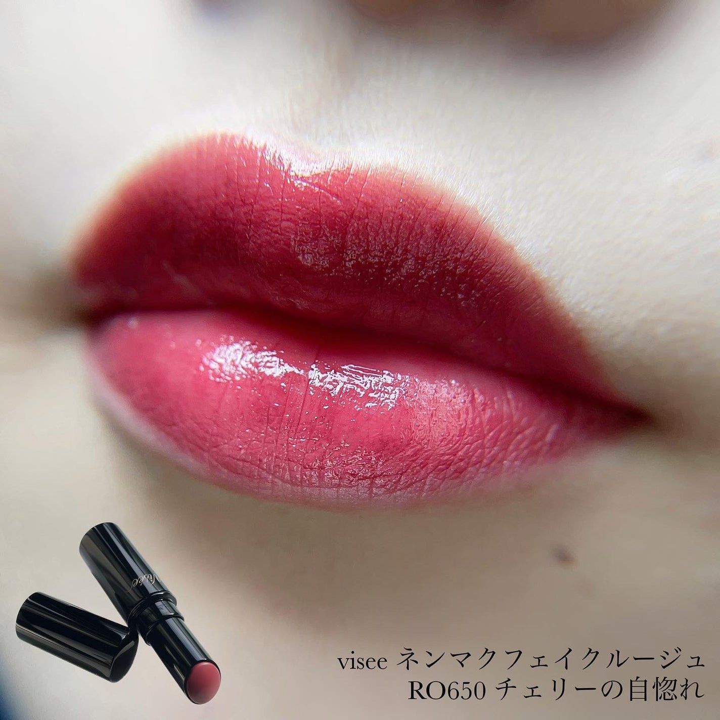ネンマクフェイク ルージュ/Visée/口紅を使ったクチコミ(1枚目)
