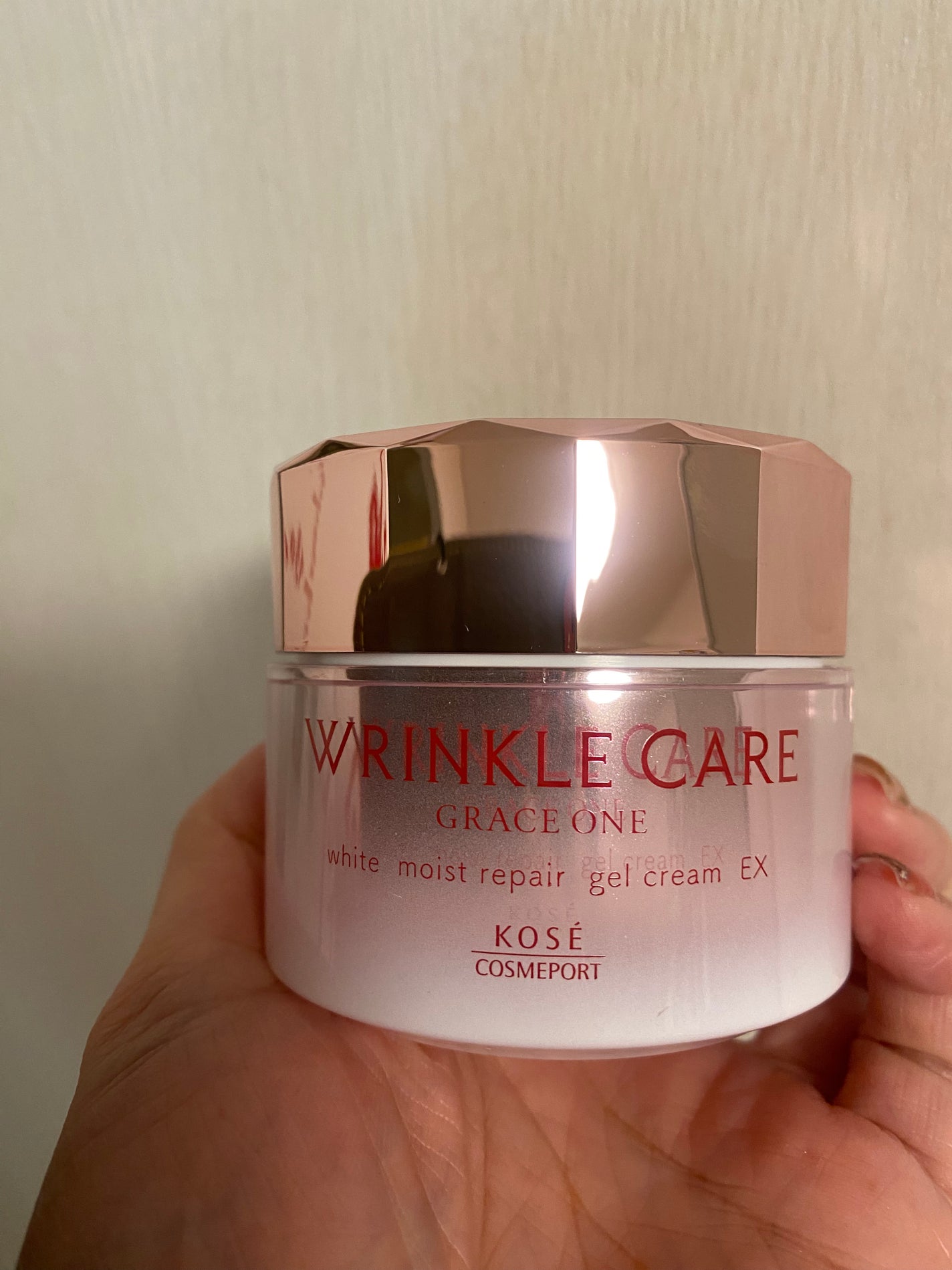 リンクルケア ホワイト モイストジェルクリーム/グレイスワン/オールインワン化粧品を使ったクチコミ(1枚目)