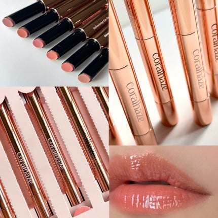 ボリューマイジングフォンデュリップ/Coralhaze/口紅を使ったクチコミ(1枚目)