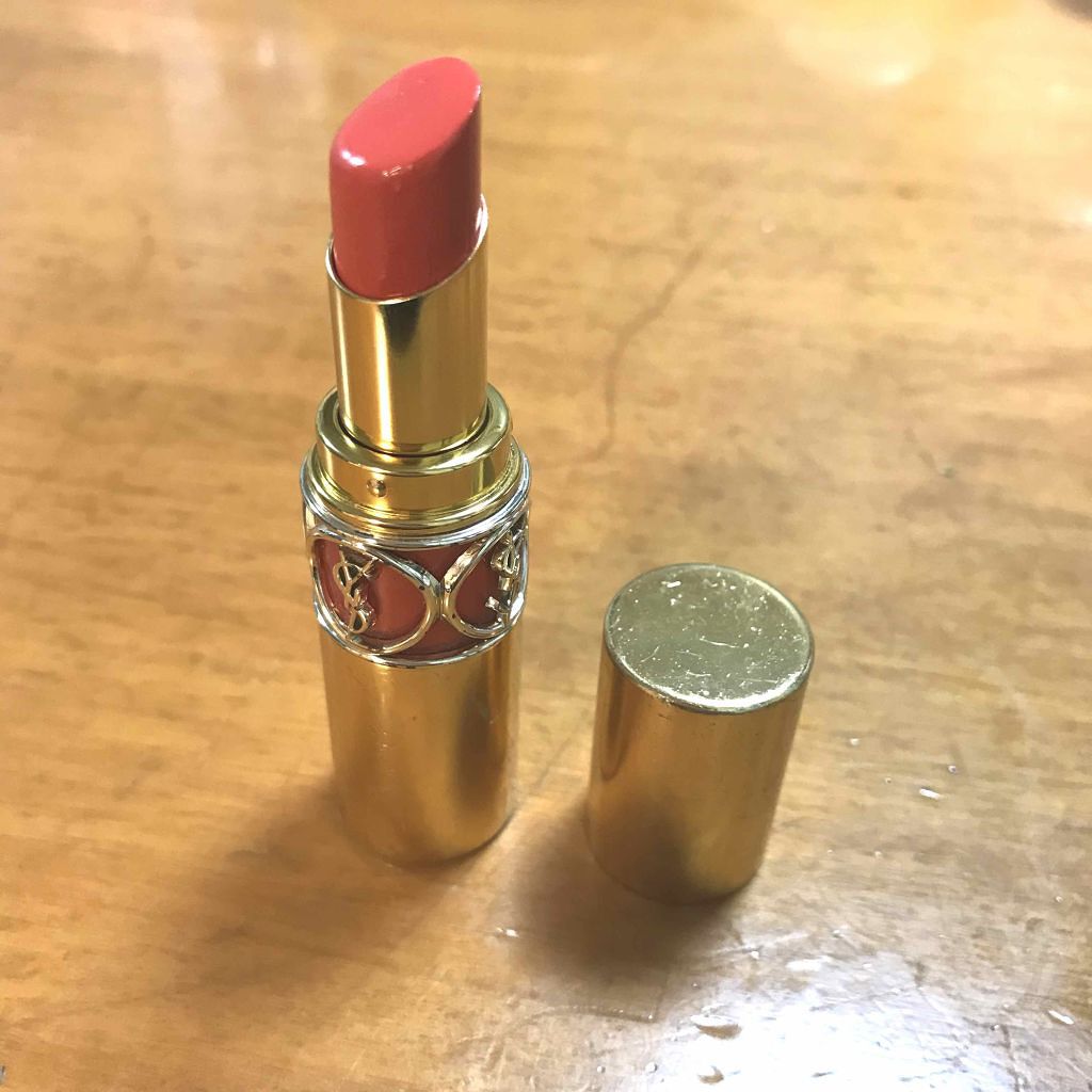 ルージュ ヴォリュプテ シャイン/YVES SAINT LAURENT BEAUTE/口紅を使ったクチコミ(1枚目)