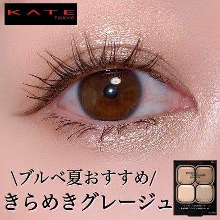 ケイト ポッピングシルエットシャドウ/KATE/アイシャドウパレットを使ったクチコミ(1枚目)