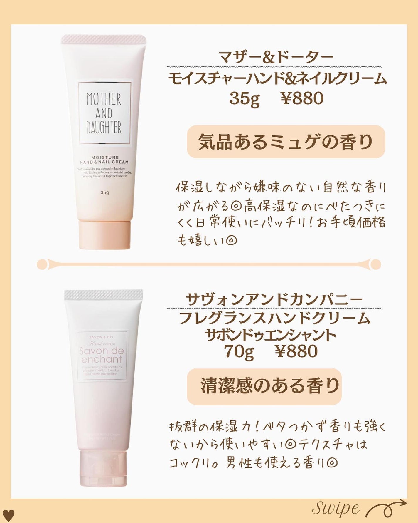 つや子 on LIPS 「『永久保存版🙌手綺麗言われた💅✨✨ハンドクリーム』→他の投稿は..」(6枚目)