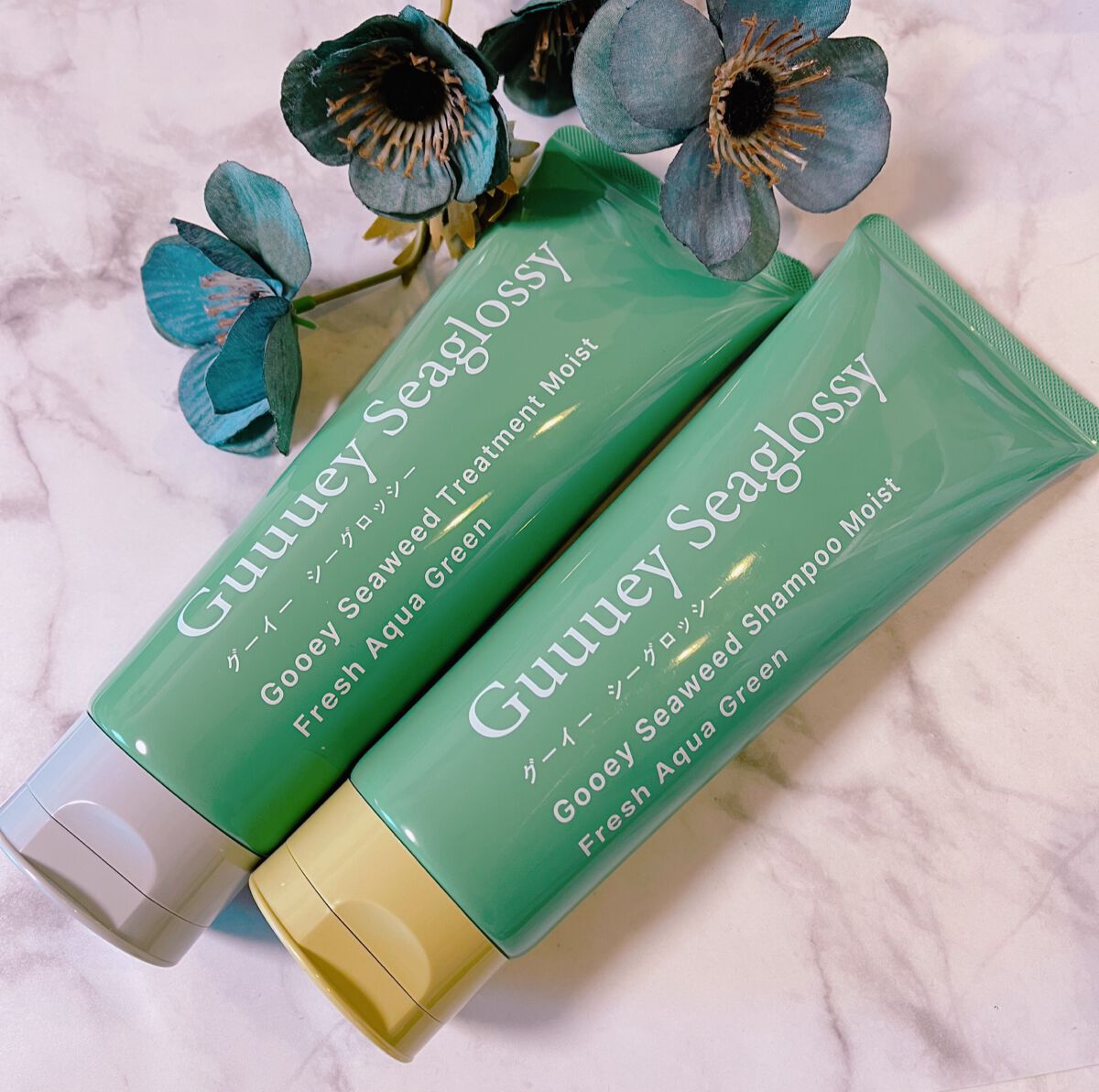 シーウィードシャンプーモイスト/シーウィードトリートメントモイスト/グーイーシーグロッシー/市販シャンプーを使ったクチコミ(1枚目)